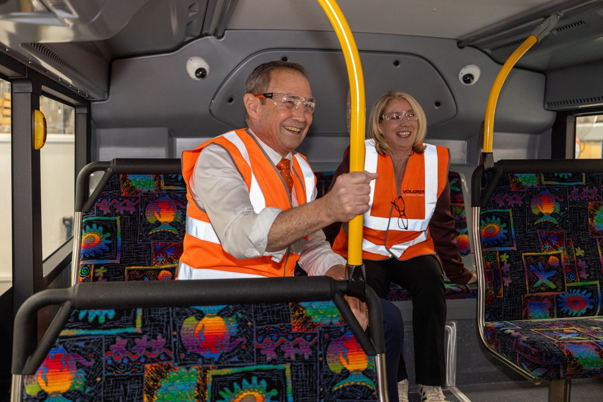 Prof Ray Wills (@profraywills) on Twitter photo BREAKING
WA Premier Roger Cook says every Transperth bus built in Western Australia from now to be 100% electric
"… a fully electric public transport bus fleet in WA is an important milestone for our transition to zero-emission public transport" <a href="/RogerCookMLA/">Roger Cook</a>
+ <a href="/Rita_Saffioti/">Rita Saffioti</a> BREAKING
WA Premier Roger Cook says every Transperth bus built in Western Australia from now to be 100% electric
"… a fully electric public transport bus fleet in WA is an important milestone for our transition to zero-emission public transport" <a href="/RogerCookMLA/">Roger Cook</a>
+ <a href="/Rita_Saffioti/">Rita Saffioti</a>