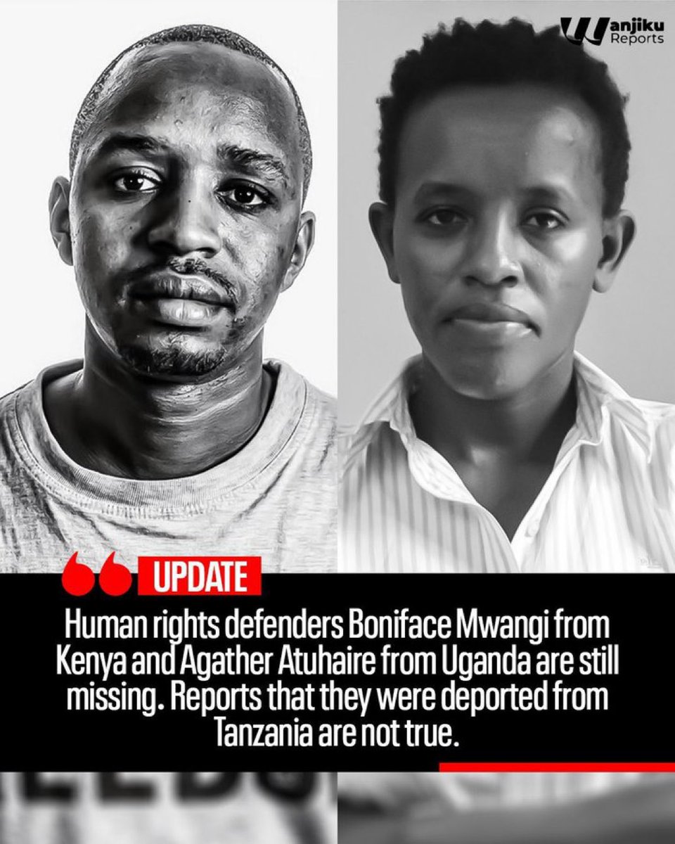 Shikohkihika's tweet photo. Where did they take our people?  

@SuluhuSamia  Free our people 

#FreeBonifaceMwangi 

#FreeAgatherAtuhaire https://t.co/bGGftXyl1z