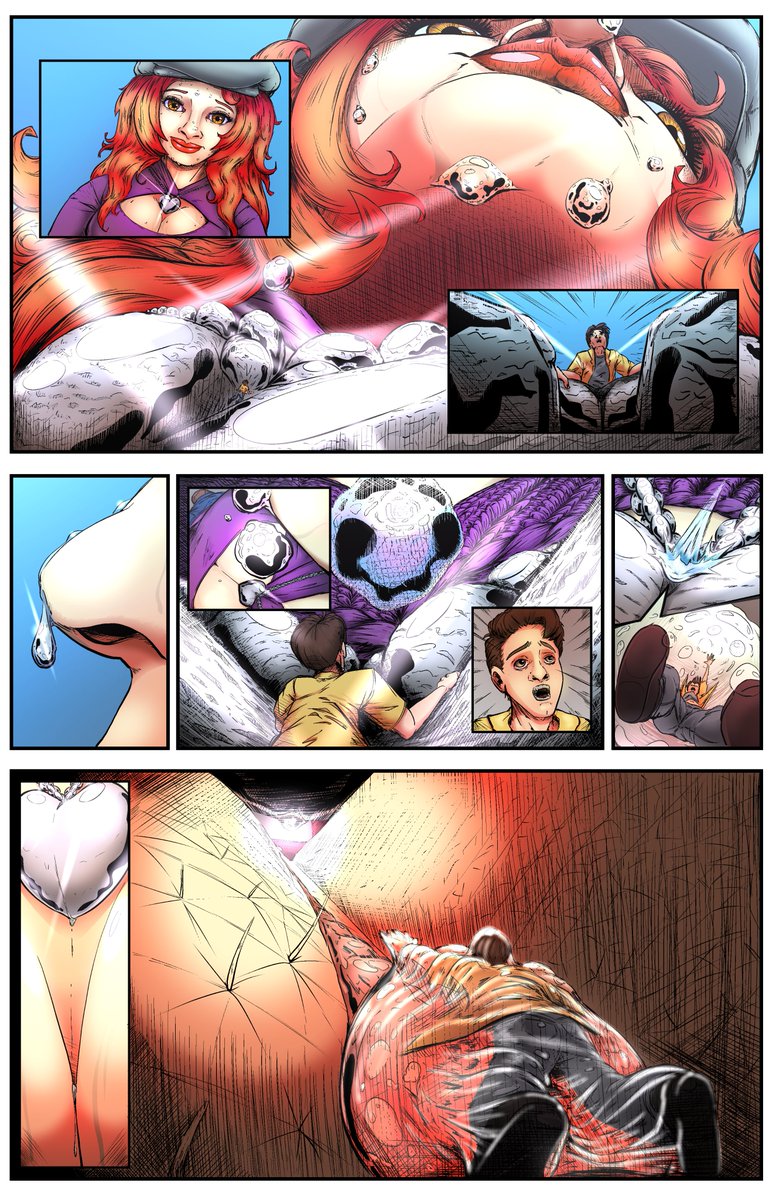 The commission of Neil and Clarissa from <a href="/interwebcomics/">Interweb Comics</a> AWA series is done.  I really enjoyed working on this and I hope I get to make more in the future.