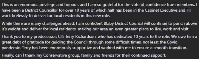 Cllr Ben Taylor tweet media