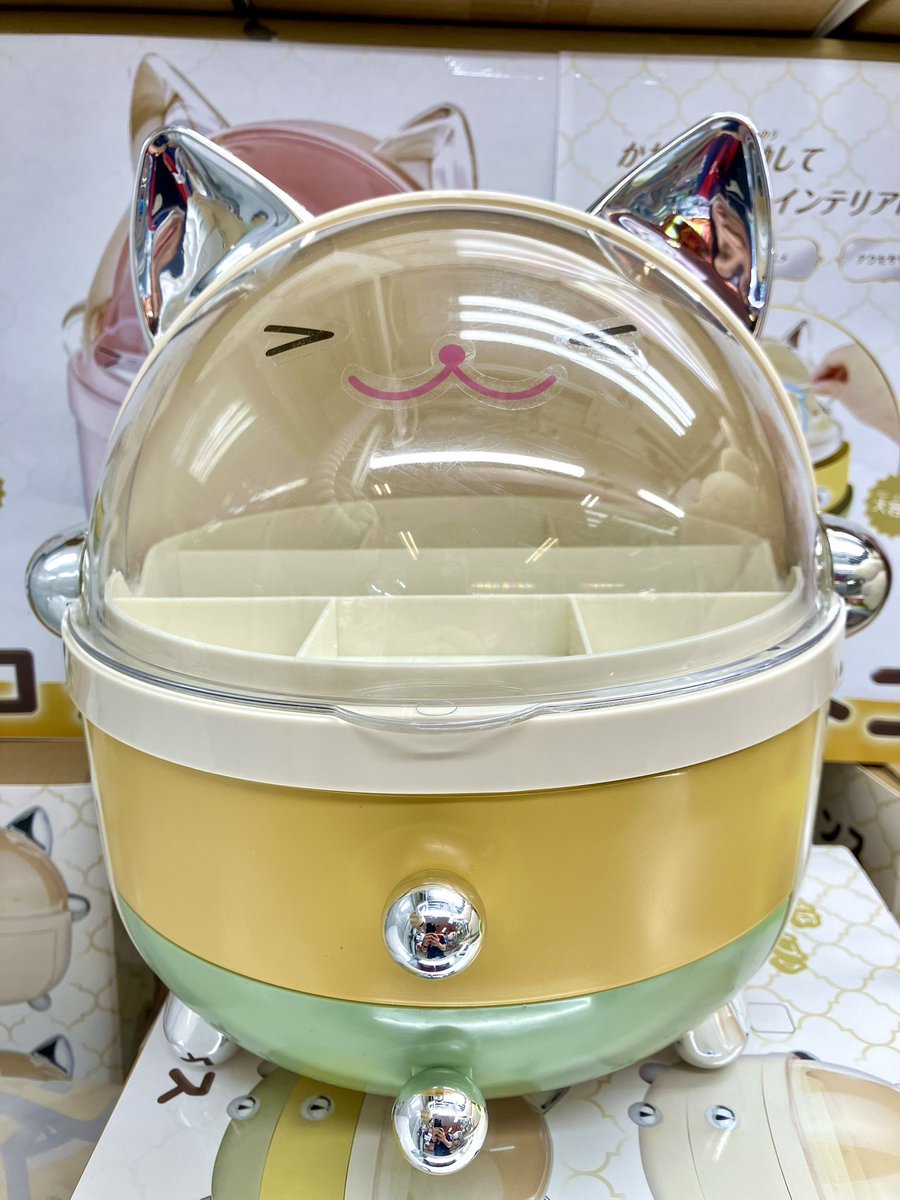 プライズ】 『ロボネコ #タンス』 入荷しております🐈‍⬛ かわいいネコ