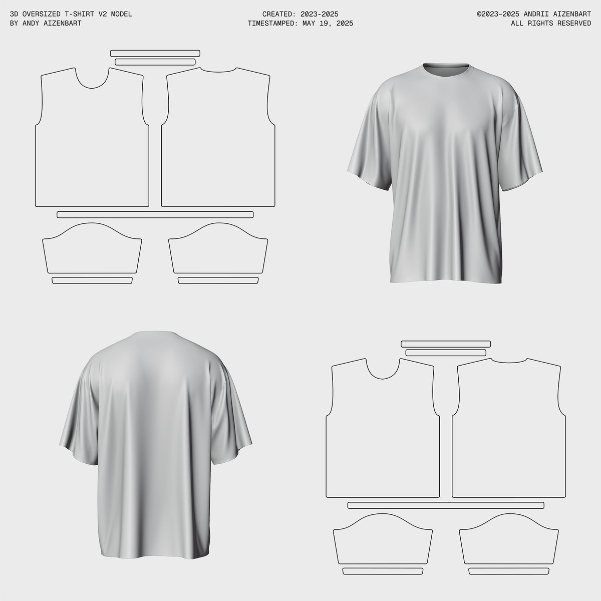 Andy Aizenbart (@ayzenbart) on Twitter photo I’ve found an interesting way to protect the copyright of my 3D models — by using their unique UV maps as a "fingerprint."
I create previews for each 3D model and timestamp them on the blockchain via <a href="/opentimestamps/">OpenTimestamps</a> — permanently proving ownership and creation date.
#aizenbart I’ve found an interesting way to protect the copyright of my 3D models — by using their unique UV maps as a "fingerprint."
I create previews for each 3D model and timestamp them on the blockchain via <a href="/opentimestamps/">OpenTimestamps</a> — permanently proving ownership and creation date.
#aizenbart