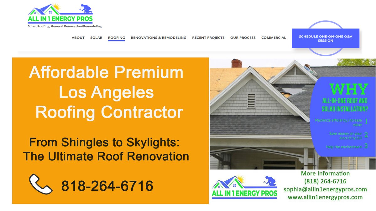 At #Allin1EnergyPros, we are proud to offer high-quality #solar installation services that provide sustainable energy solutions for homeowners in the #LosAngeles area. 
allin1energypros.com/solar-installa…

linkedin.com/pulse/benefits…

#gosoalr #greenenergy #solar #panels #roofing #installation