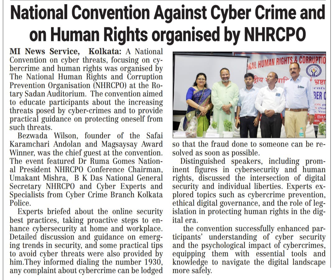 NHRCPO India tweet media