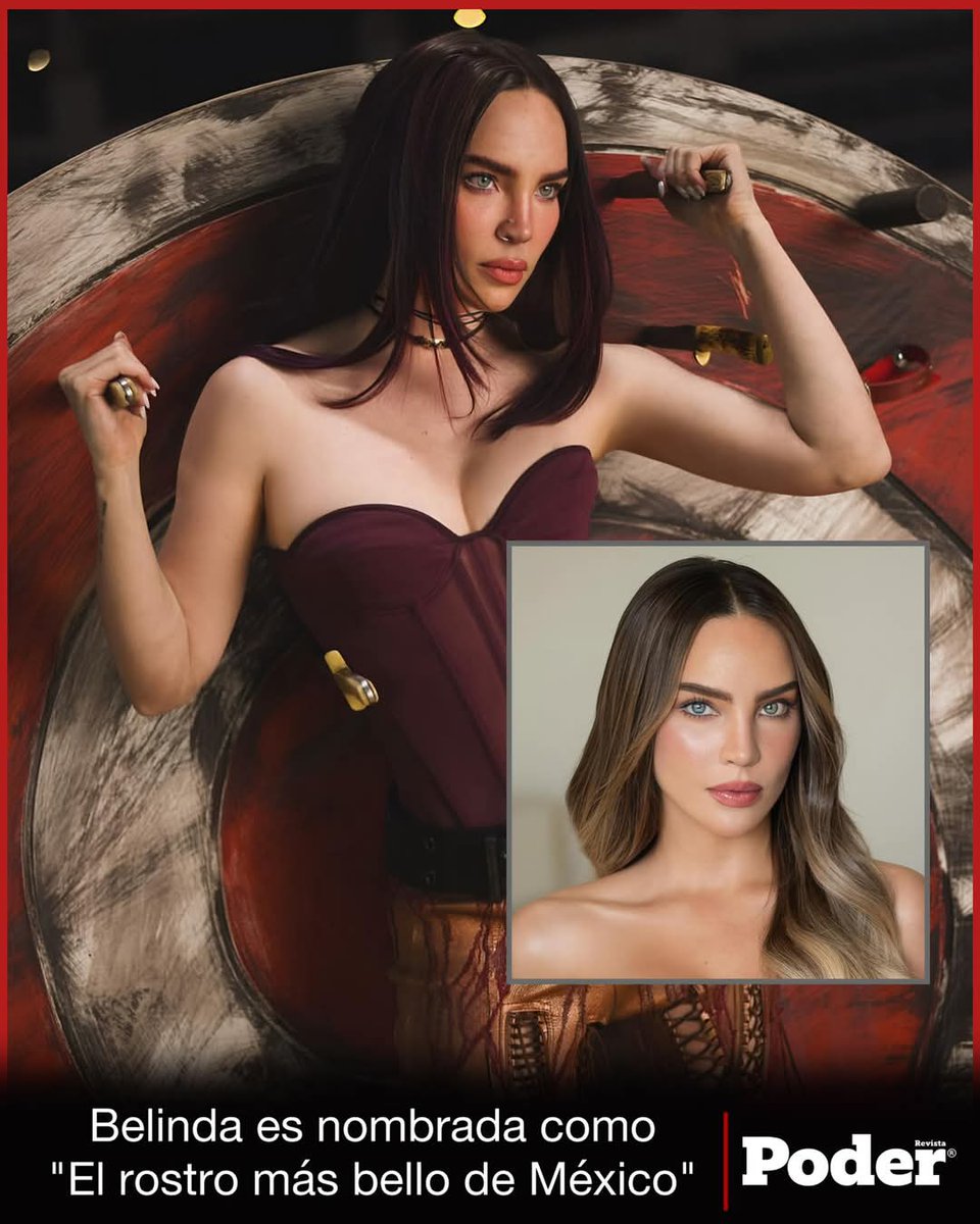 OskyElMagno's tweet image. ∆ @belindapop El rostro más bello de México.
#RevistaPoder.