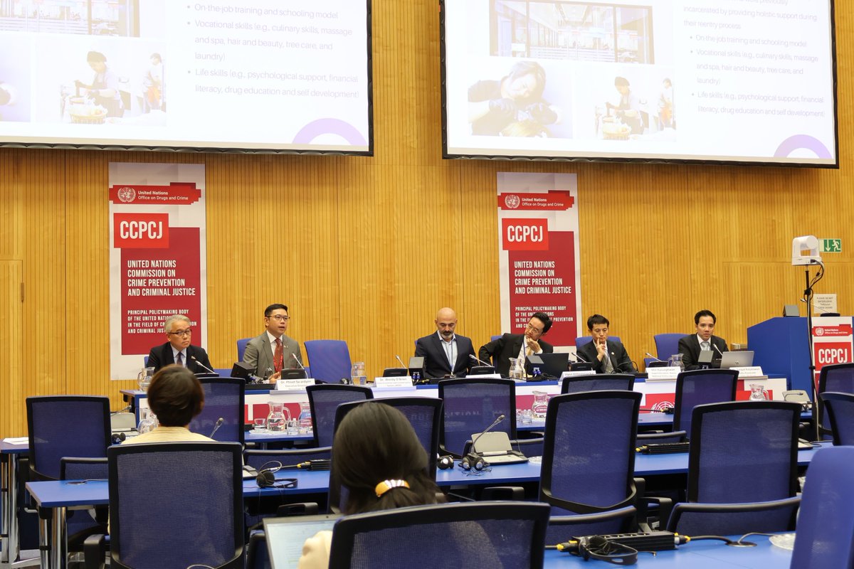 TIJ was proud to participate in the side event by the Office of the Attorney General of Thailand, UNODC and other partners to present on its policy innovations and its social partnership model, featuring a first in private sector participation at #CCPCJ34 #TIJ #BangkokRules