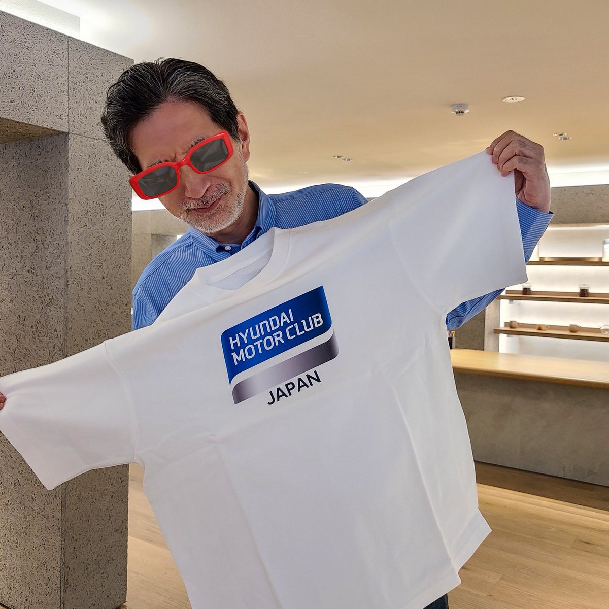 ask7177twi's tweet photo. #CXC定例会
#新ロゴ Tシャツ
#ひょんでブラザーズ 🕶️
#HMCJ
#HYUNDAI 
#IONIQ5 
#ヒョンデ https://t.co/I1sYHI33ym