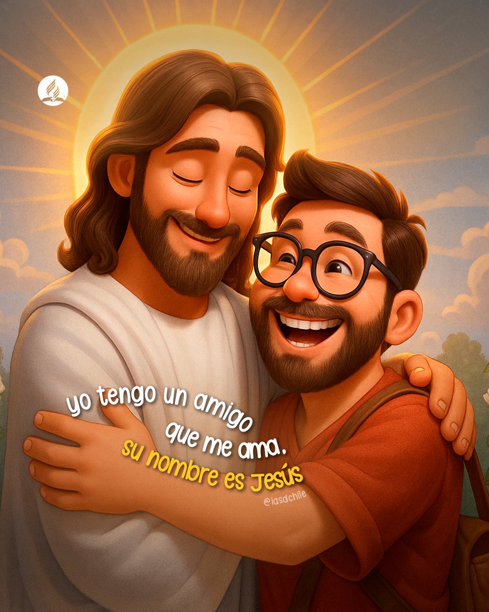 #JESÚS es el amigo que nunca falla 💝🙏
📖 "Él es mi amigo fiel, mi lugar de protección, mi más alto escondite, mi libertador; él es mi escudo, y con él me protejo; él es quien pone a los pueblos bajo mi poder." #Salmos 144:2 - DHH