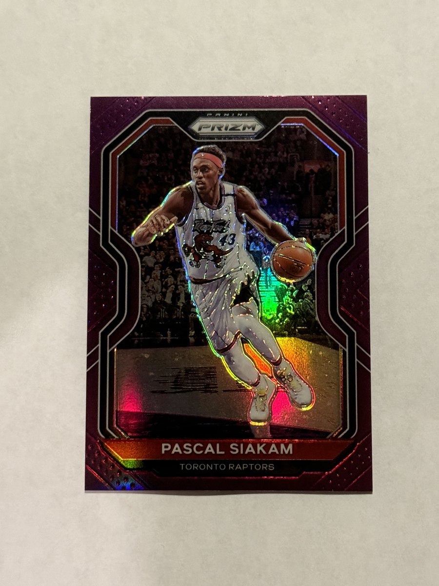 Giveaway!!!!

Pascal Siakam Prizm Purple /99 

How to enter?
1) like this post!
2) retweet this post!
3) make sure your followed!

Check out the #PappasStacks Sale!
