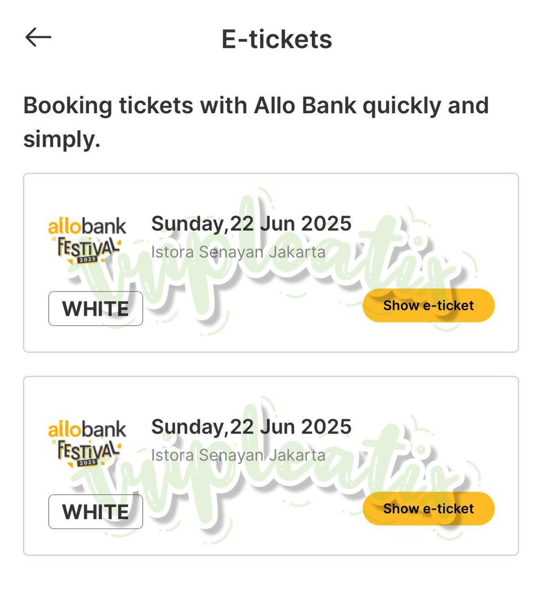 Triple A Tix tweet media