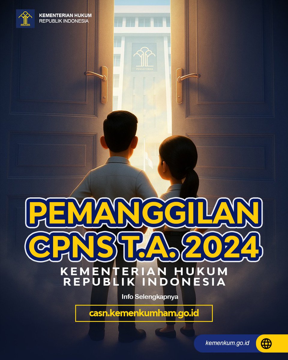 SELEKSI CASN KEMENKUMHAM tweet media