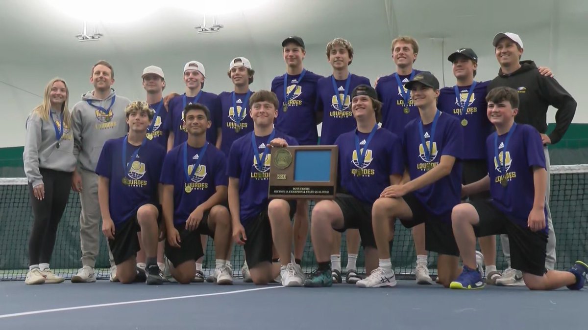 Nathan Hawkins (@nathanhawk1ns) on Twitter photo Lourdes (<a href="/LHSEagles/">LHS Eagles Activities</a>) boys tennis is state bound again!
Highlights and post-match interviews from the Eagles' Section 1A Championship win on Tuesday🎾
kttc.com/2025/05/21/lou… Lourdes (<a href="/LHSEagles/">LHS Eagles Activities</a>) boys tennis is state bound again!
Highlights and post-match interviews from the Eagles' Section 1A Championship win on Tuesday🎾
kttc.com/2025/05/21/lou…