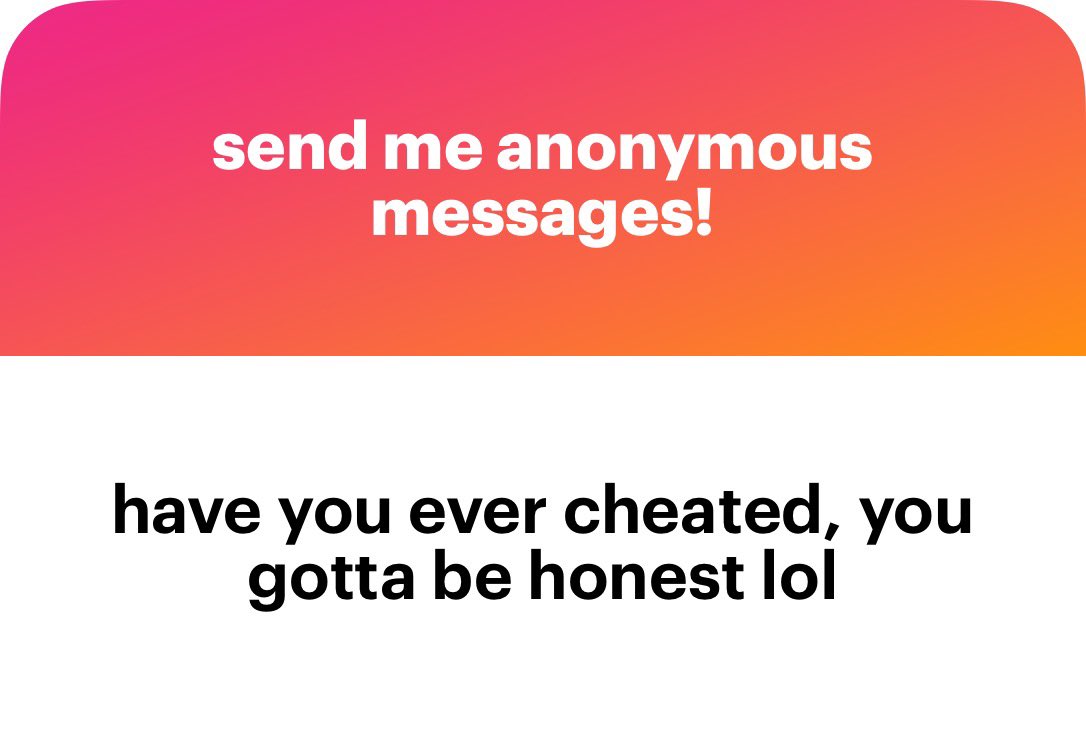 Never cheated. Loyal to a fault. When it’s over, I move on. Gotta respect it.