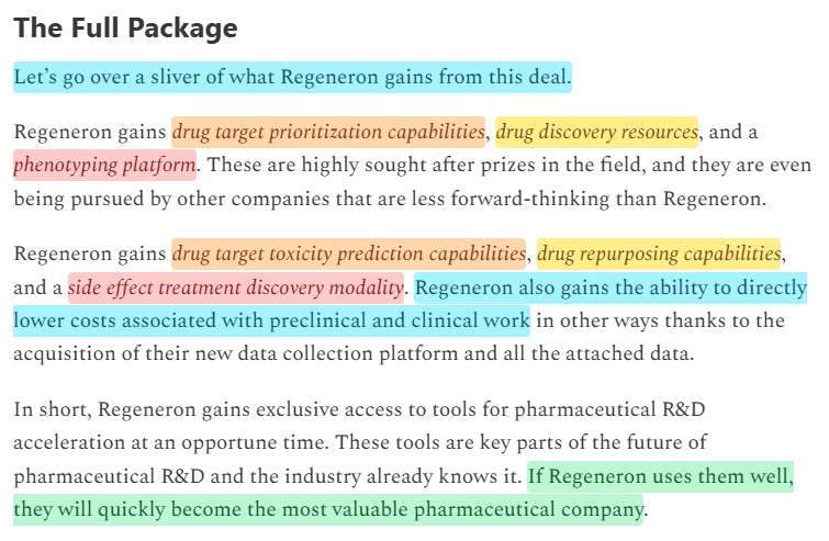 cremieuxrecueil's tweet photo. What does Regeneron gain from their 23andMe deal?

Everything. https://t.co/jI3tHrym9g