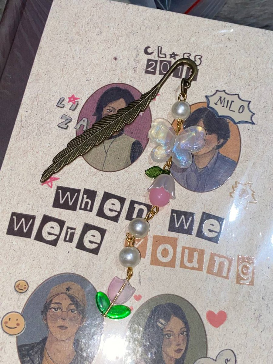 cuteads's tweet photo. @kapalaawd Bookcharm-nya yuk kak! Bisa made by request juga. 🦋 https://t.co/RI7MORL8p9