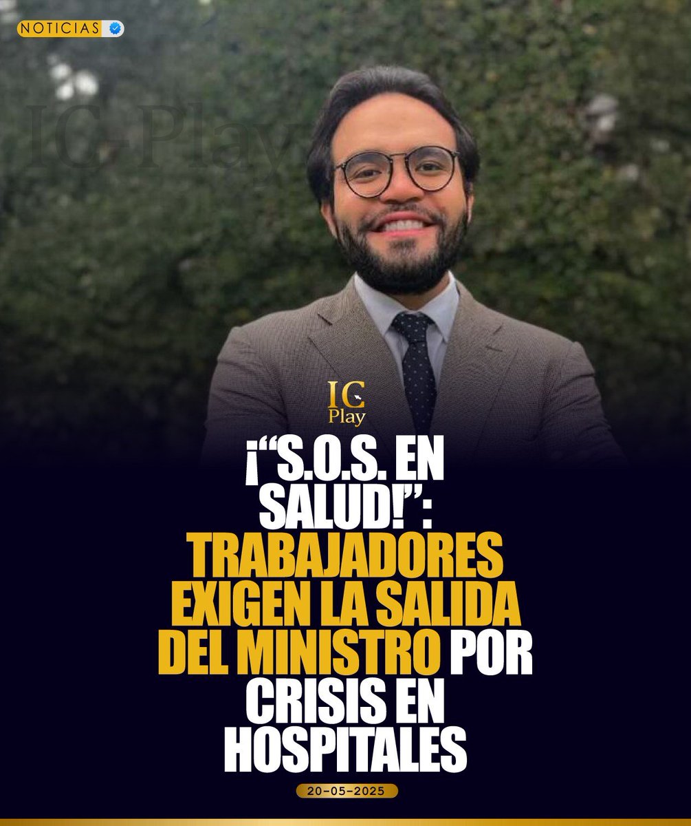 ¡MUY CUESTIONABLE EL ACCIONAR DE ESTE MINISTRO! 
¡Indignación total! La Federación Provincial Única de Trabajadores de Salud de Guayas (FPTSaludGuayas) lanzó un fuerte reclamo público exigiendo la renuncia inmediata del ministro de Salud, Edgar José Lama, por lo que consideran un