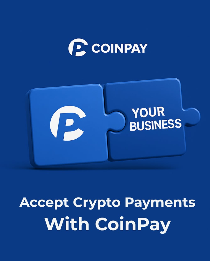 CoinpayOfficial's tweet photo. 💥 Your business + CoinPay = Crypto-ready.
Accept Bitcoin, Ethereum &amp; more in seconds with just a QR code.
🔗 https://t.co/K6v6HJW0DK | #CryptoPayments #CoinPay #BusinessGrowth https://t.co/KXH9Atr0vp