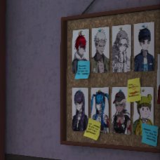 #ハンドラ #hundred_line 

【 Hundred Line Last Defense Academy Fact #5 】                     
      5/21/2025

Kako has a bulletin board that contains notes on everyone in her room! I wonder what she has to say about them all?