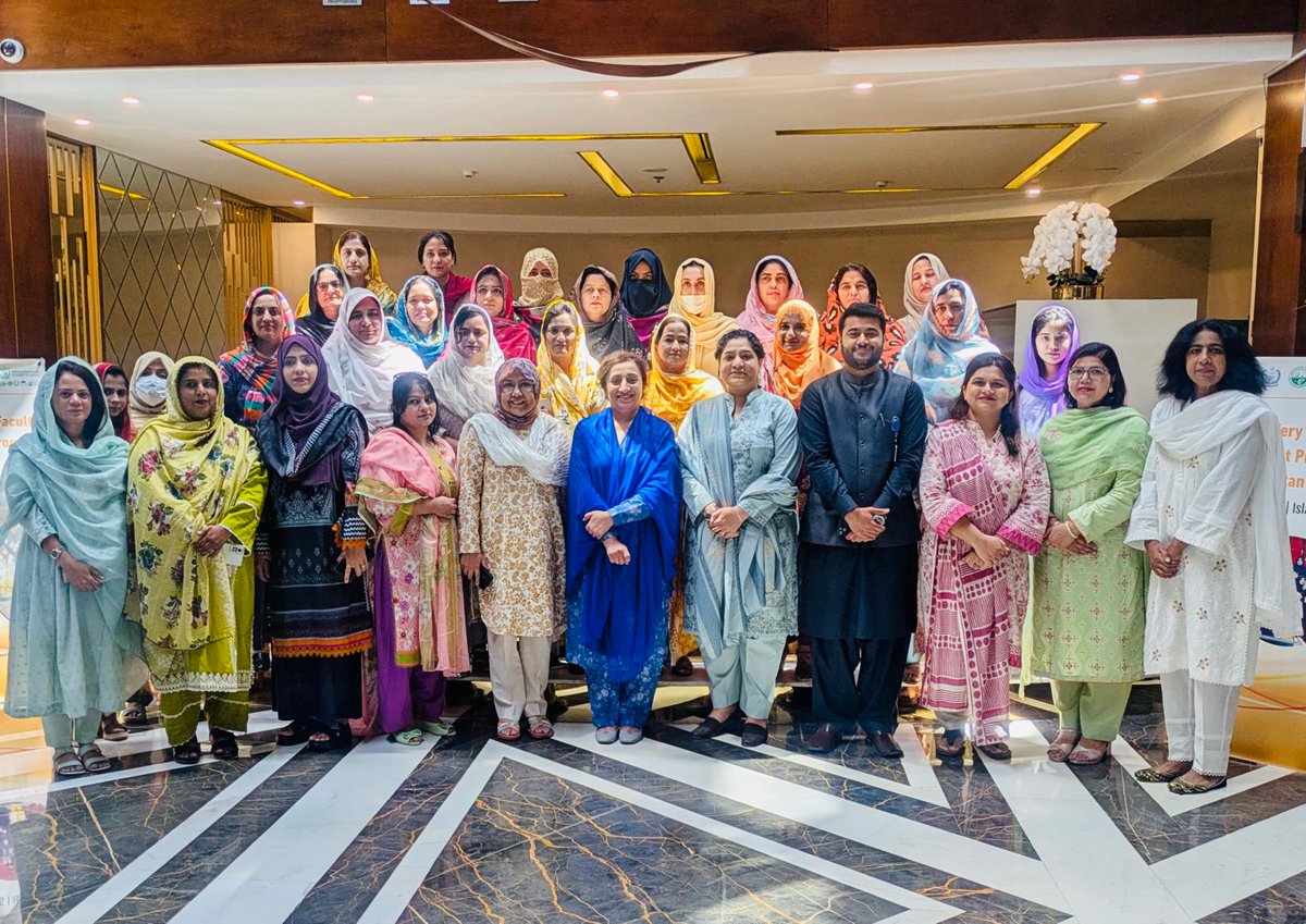 Health Services Academy-Official (@healthsacademy) on Twitter photo "HSA & <a href="/UNFPAPakistan/">UNFPA Pakistan</a>'s faculty development program (May 19-23) is training 25 midwifery educators from across Pakistan to enhance teaching skills and maternal/newborn care. #MidwivesSaveLives" "HSA & <a href="/UNFPAPakistan/">UNFPA Pakistan</a>'s faculty development program (May 19-23) is training 25 midwifery educators from across Pakistan to enhance teaching skills and maternal/newborn care. #MidwivesSaveLives"
