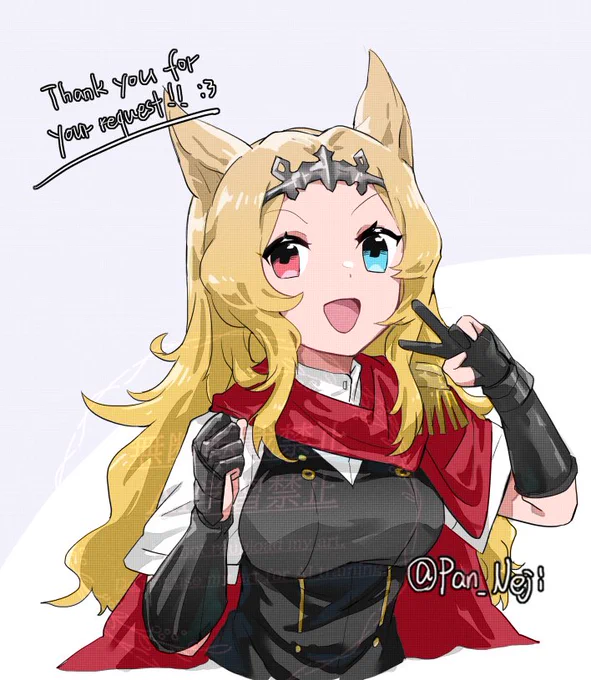 Commissionアルケットのリクエストありがとうございます#アークナイツ 