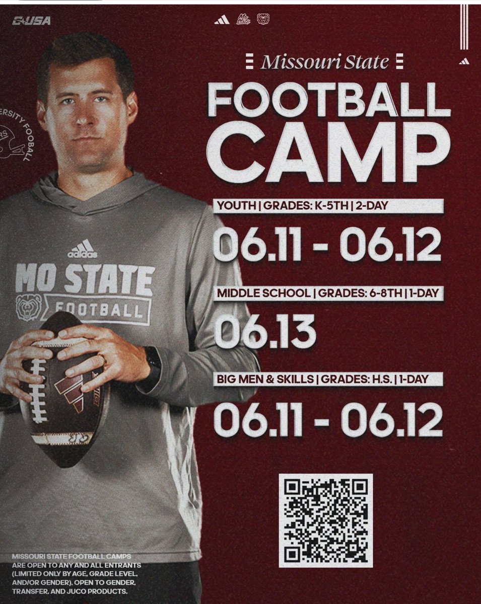 GabrielMiley1's tweet image. Thank you @MaxFraney for the camp invite @MoStateFootball