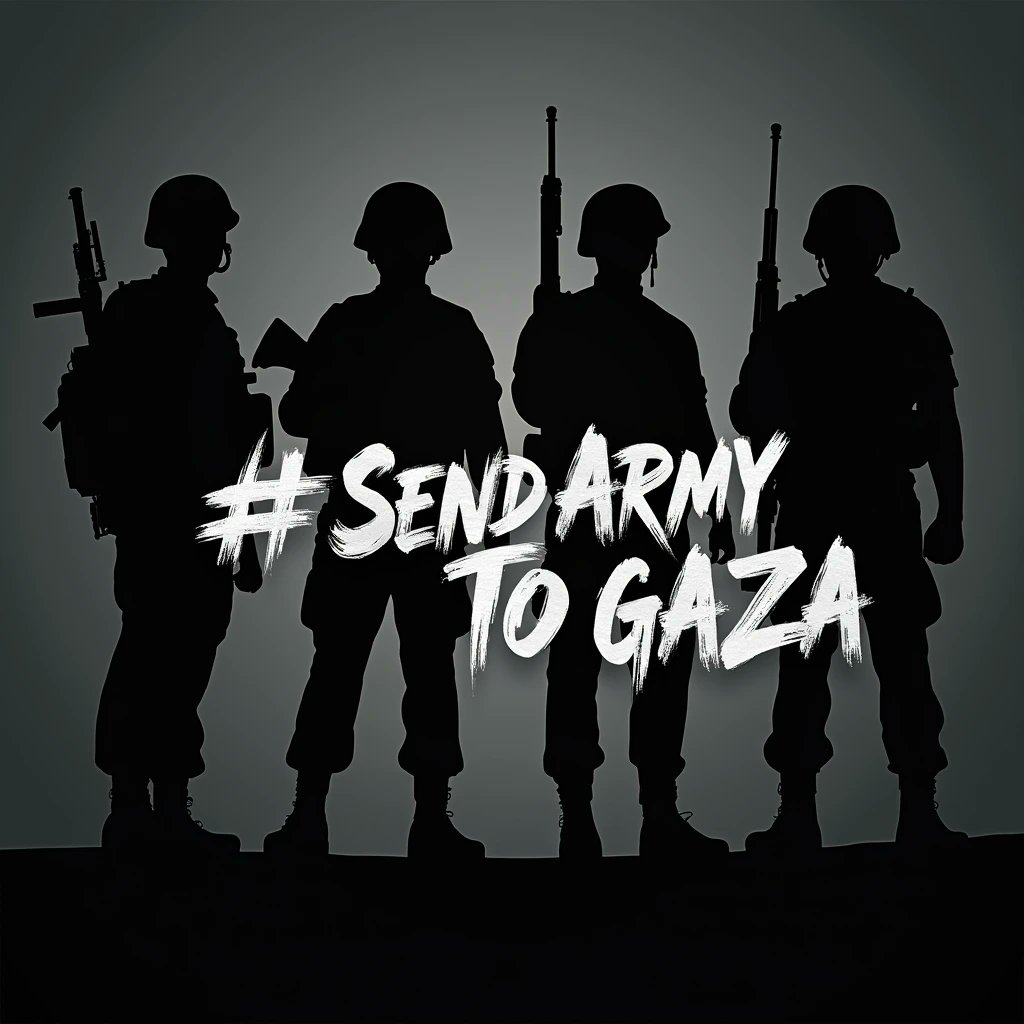 KhanSahab898's tweet photo. We’re not helpless — we’re just not united.
If thousands of Muslims online push one demand — Send Armies to Gaza — the world will be forced to hear.
Don’t underestimate your tweet. A spark starts the fire.
Start now.
#SendArmyToGaza https://t.co/si2YCvYfms