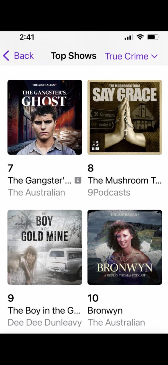 My new podcast The Boy In The Gold Mine has just cracked the top 10 on Apple’s True Crime chart, after just 2 weeks. Thank you if you have listened. I am heartened but not surprised that people have strongly connected with the pain the Floyd family has been through.
