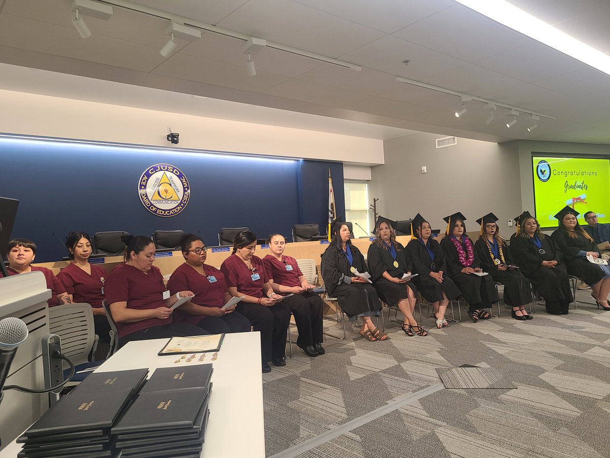 CjusdAdultEd's tweet photo. CJUSD Adult Education Graduation Class of 2025 

#cjusd #cjusdadulteducation #Classof2025 https://t.co/e1SDy0CYfU