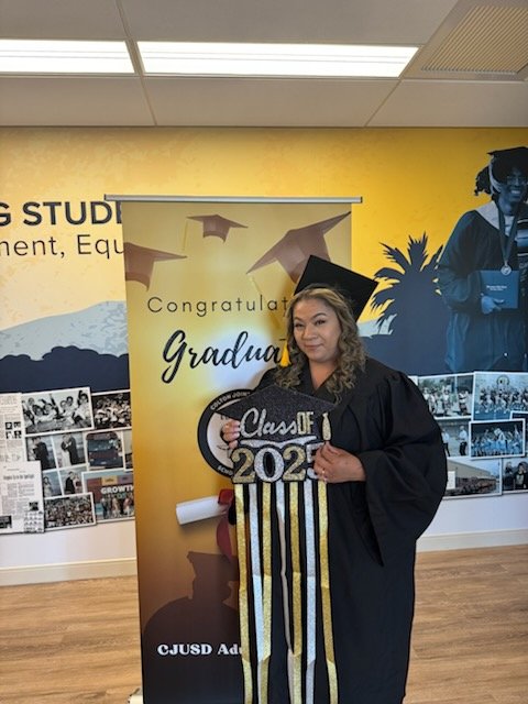 CjusdAdultEd's tweet photo. CJUSD Adult Education Graduation Class of 2025 

#cjusd #cjusdadulteducation #Classof2025 https://t.co/UTGdMPRkR9