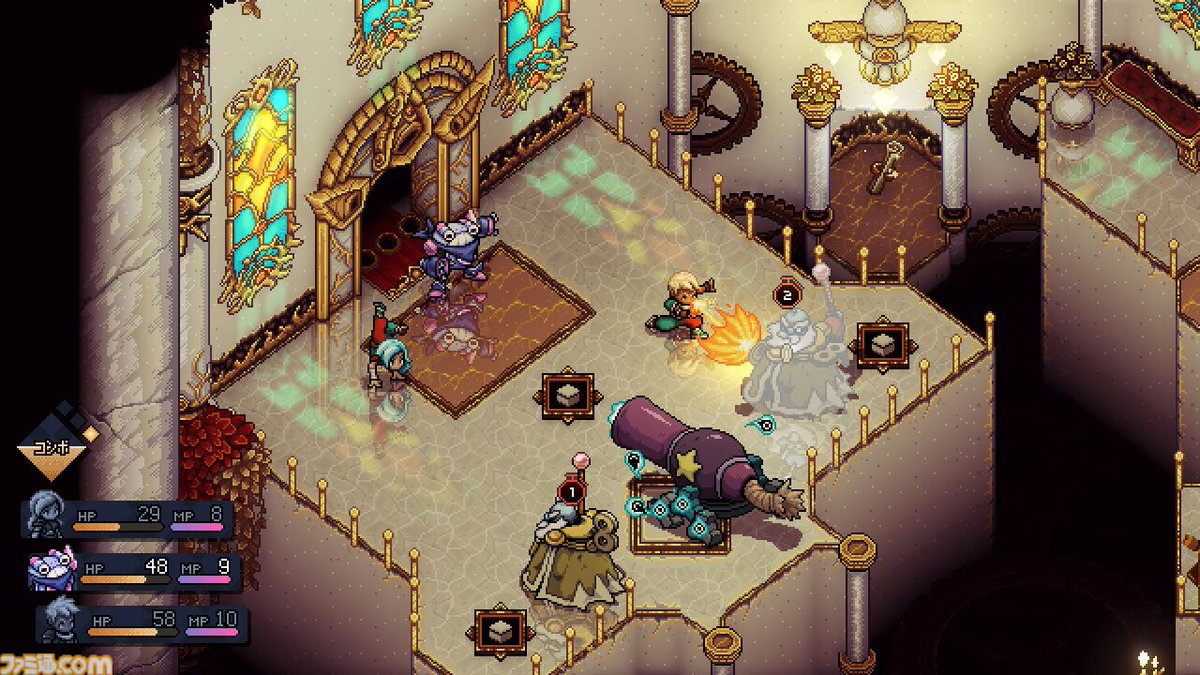 famitsu's tweet photo. カナダ産RPG『Sea of Stars』時計じかけのミニチュア世界を冒険する無料DLC『Throes of the Watchmaker』が配信開始
https://t.co/l1UBqh5ibI

新たな仲間キャラのエンジニアロボット、新クラス軽業師、曲芸師などが登場。最大3人のローカル協力プレイにも対応。 https://t.co/OWTbCNlsPa