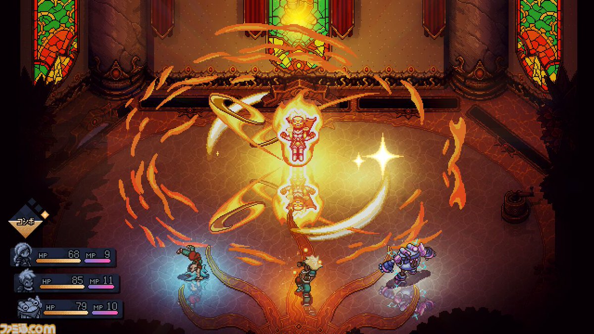 famitsu's tweet photo. カナダ産RPG『Sea of Stars』時計じかけのミニチュア世界を冒険する無料DLC『Throes of the Watchmaker』が配信開始
https://t.co/l1UBqh5ibI

新たな仲間キャラのエンジニアロボット、新クラス軽業師、曲芸師などが登場。最大3人のローカル協力プレイにも対応。 https://t.co/OWTbCNlsPa