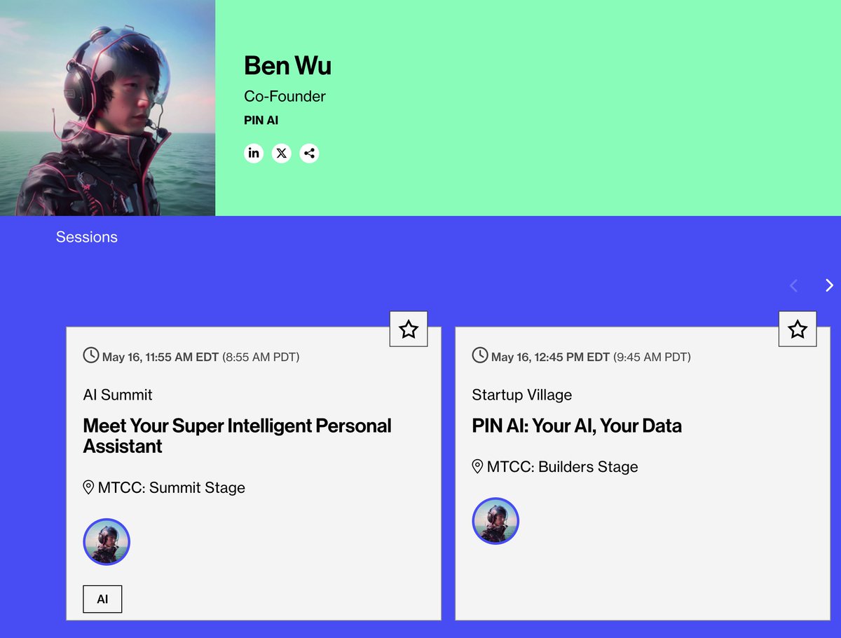 benPINAI's tweet image. Incredible PIN AI product launch at Consensus last week! 🌟 #PINAI #Consensus2025