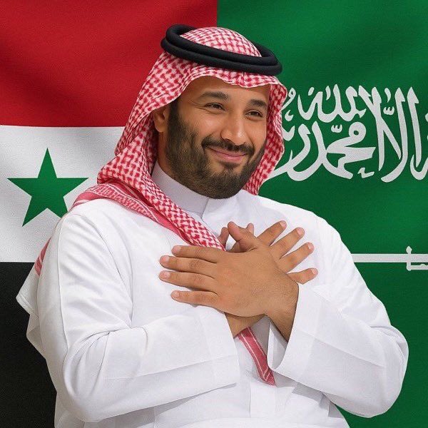 بجهود سمو #ولي_العهد ... 

امريكا ودول الاتحاد الاوروبي رفعوا العقوبات الدولية عن #سوريا بشكل رسمي، والتي استمر بعضها لمدة تزيد عن 40 عام. 

سوريا ستنهض سريعًا باذن الله .