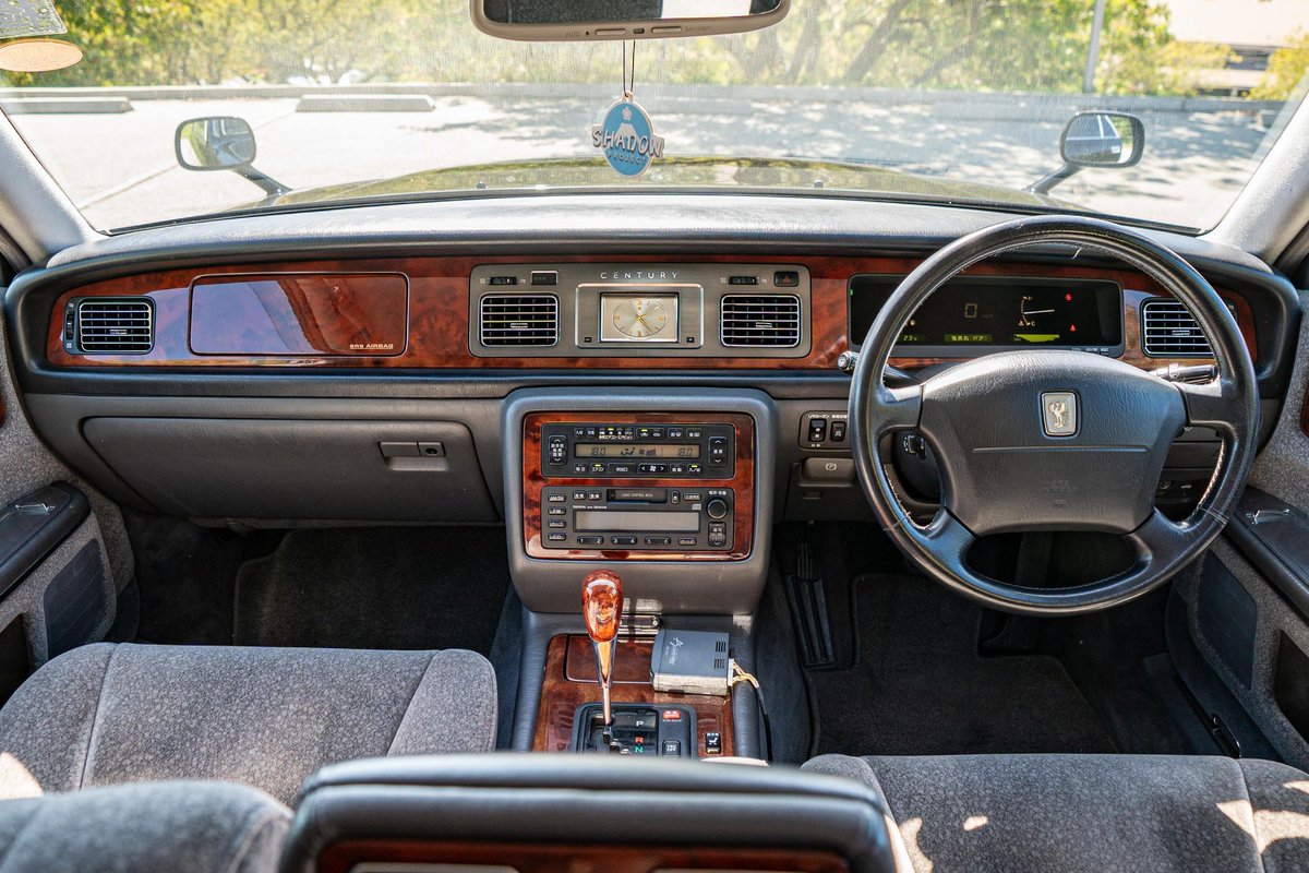 1997 Toyota Century

Toyota's first ever V12

5.0L V12
276 hp
RWD, 4-speed automatic

drove 96,000 Miles

sold for $13,590