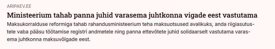 Varas-emad võetakse sihikule: