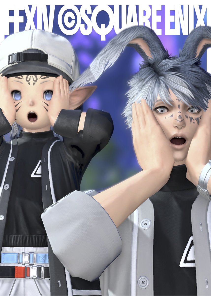 warabbitff14's tweet image. かわい