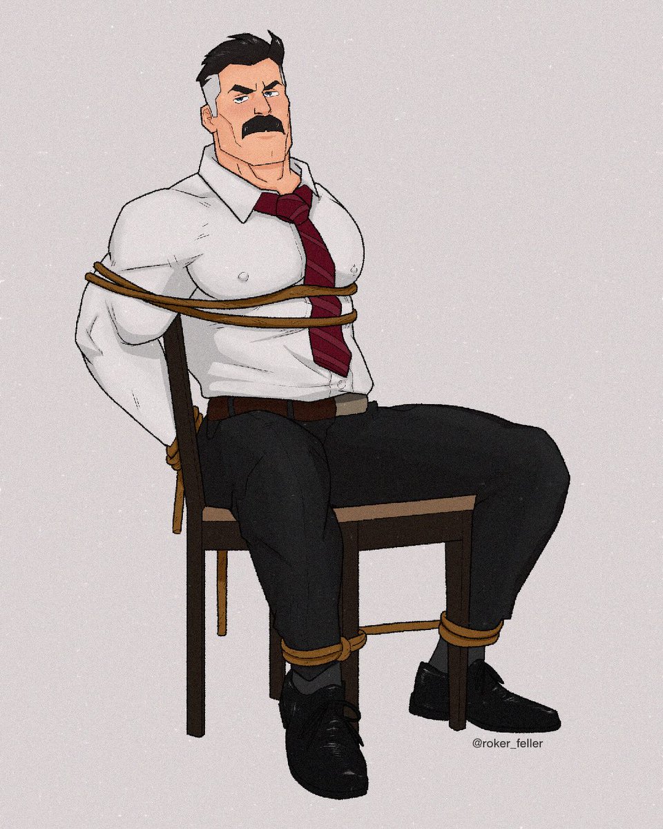 How I wish I had this man like that and did so many things to him 😏 #rokerfellerart