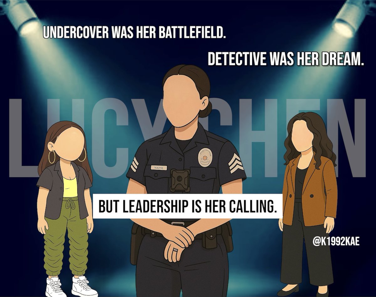 “I did feel, for a little bit, like it was a loss — those other dreams she had, the UC career, becoming a detective… that big letdown.”

… I mourn UC Lucy too 😭 but maybe, just maybe, those losses are making room for something greater in Season 8. 🤞🏽 #sergeantchen