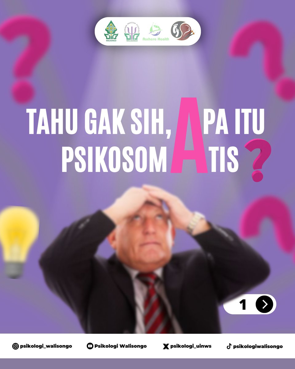 psikologi_uinws's tweet photo. [PSYCHOTALKS #2: PSIKOSOMATIS]

Halo sobat psikologi!! 💗

Pernah ga nih merasakan sakit di seluruh tubuh yang tidak tahu penyebabnya apa meskipun sudah diperiksa medis? Ternyata ada kaitannya loh dengan psikologis. Yuk, kenali lebih dalam tentang Psikosomatis!✨ https://t.co/x6QTfhrTKg
