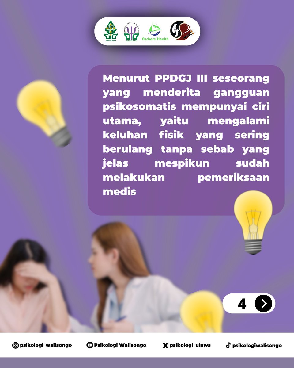 psikologi_uinws's tweet photo. Yuk klik link dibawah ini dan kenali lebih dalam tentang psikosomatis!

1. https://t.co/nnLUp0NKOT
2. https://t.co/L60R5XvMxr

Dikelola oleh
Divisi Media Informasi dan Komunikasi
HMJ Psikologi 2025
Kabinet Jejak Meraki https://t.co/z1bI9FqWY6
