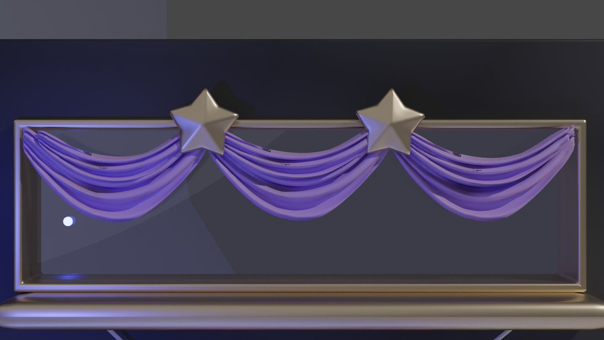 こういうのを作りたかった。
作れたのでよし。

#Blender #b3d #blender初心者