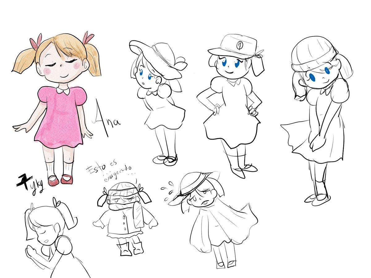TykyArts's tweet image. Sketch rápido de Ana y sus gorritos que me imagino para ella 👒
♥
#EarthBoundzero #Mother #EarthBoundBeginning #Ana
