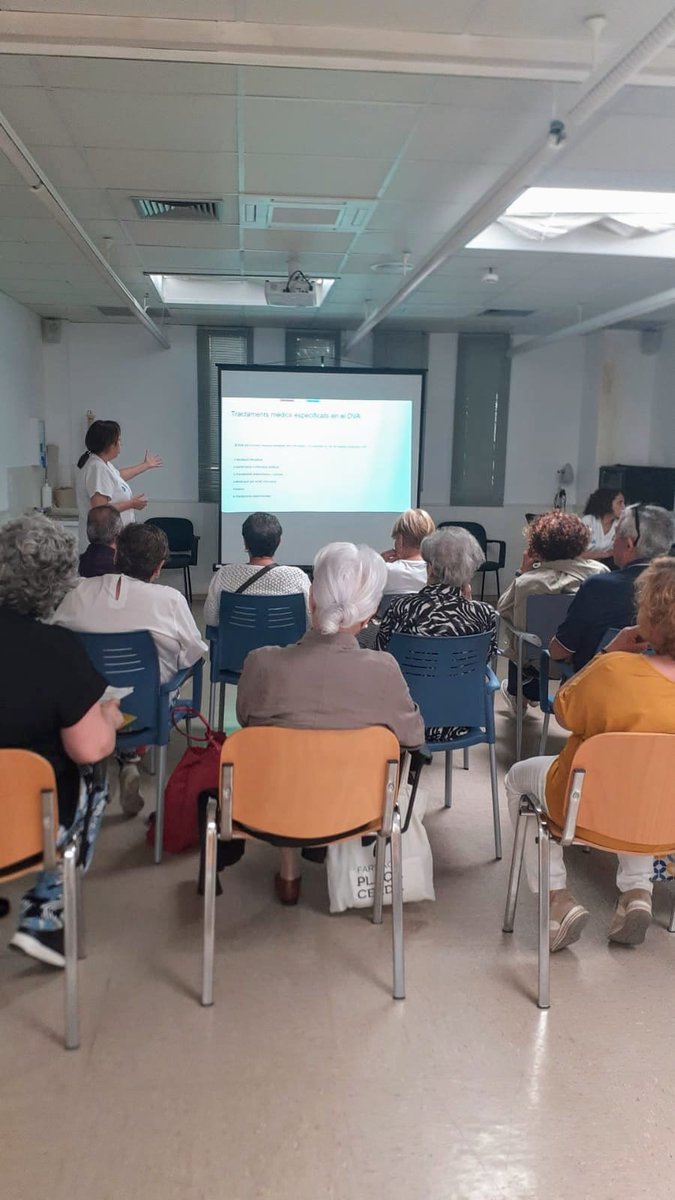 CAP Amadeu Torner (@capamadeu) on Twitter photo El grup motor multidisciplinar de cronicitat de Santa Eulàlia Sud, dins del projecte HADES ahir van fer una sessió als usuaris per tal de explicar i aclarir dubtes del Document de Voluntats Anticipades
#DVA #atencioprimaria
<a href="/primariaicscat/">Atenció Primària i a la Comunitat de l'ICS</a> <a href="/cio_1974/">Rocio Moreno🎗</a> <a href="/LHSalut/">Salut L'Hospitalet</a> El grup motor multidisciplinar de cronicitat de Santa Eulàlia Sud, dins del projecte HADES ahir van fer una sessió als usuaris per tal de explicar i aclarir dubtes del Document de Voluntats Anticipades
#DVA #atencioprimaria
<a href="/primariaicscat/">Atenció Primària i a la Comunitat de l'ICS</a> <a href="/cio_1974/">Rocio Moreno🎗</a> <a href="/LHSalut/">Salut L'Hospitalet</a>