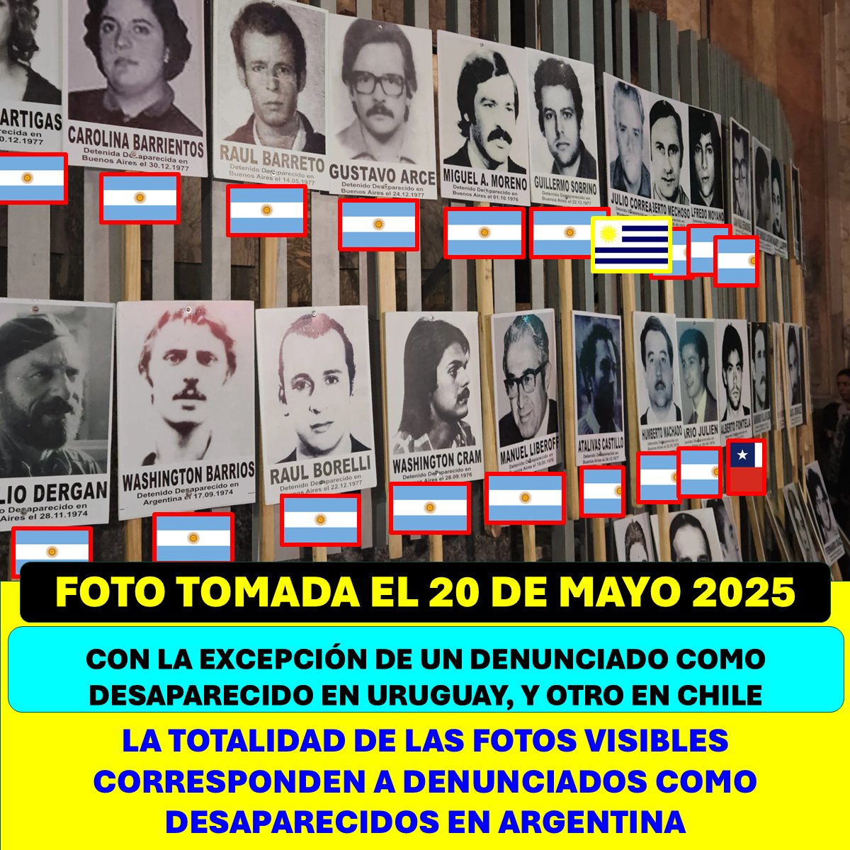 SeUruguay's tweet photo. La #izquierda usa la ignorancia de la masa, para reforzar la mentira. En esta foto de la marcha de ayer, por ejemplo... hay un solo denunciado como #desaparecido en #Uruguay 
https://t.co/3YHpUXDV9J 

Que vayan a buscarlos a otros países
Aquí, es #CURRO 💰💰

#SeTieneQueSaber 🇺🇾 https://t.co/Z3Lkx55MTg