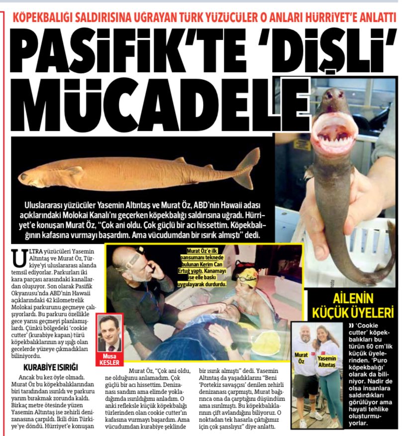 DETAY| Sordum, “Jaws” filmini ikisi de henüz izlememiş…🦈