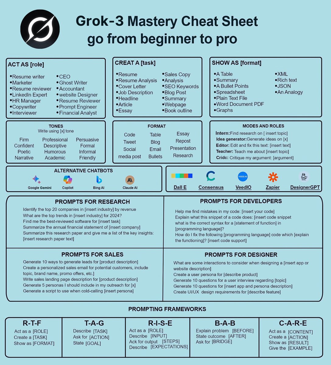 kids are making millions by using Grok-3

So I created the Ultimate Guide on Grok-3

I'll sell it for $75

But you can get it for FREE for the next 24 hours

Like, RT &amp; comment "Sent" and I'll DM it to you ASAP

(Must be following so I can DM You)