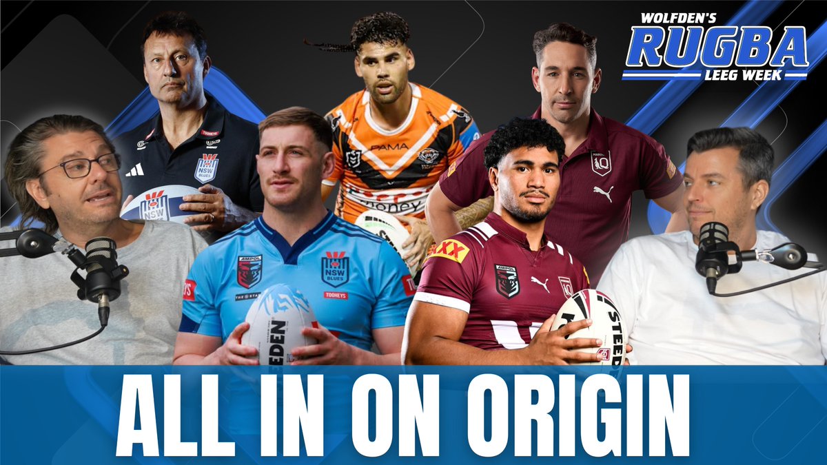 Really enjoyed pulling this together, hope you all enjoy it too - how good is rugba leeg! Here is ep 1 or our NRL show over Origin. youtu.be/sDCF-IZaXYc