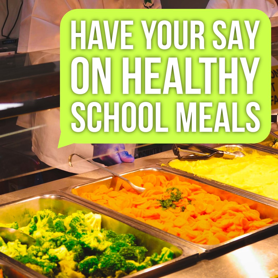 📢 What do you think about your child’s primary school meals?

We’re consulting on proposals to introduce more fruit and vegetables and limit sugary and fried foods from primary school menus–and we want to hear from you.

Have your say before 29 July 👇
gov.wales/healthy-eating…