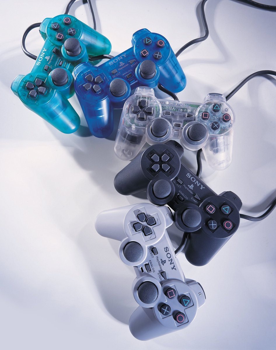 ObsoleteSony's tweet photo. SCPH-1200 PlayStation DualShock ❤️ https://t.co/U3Tqh69RcN