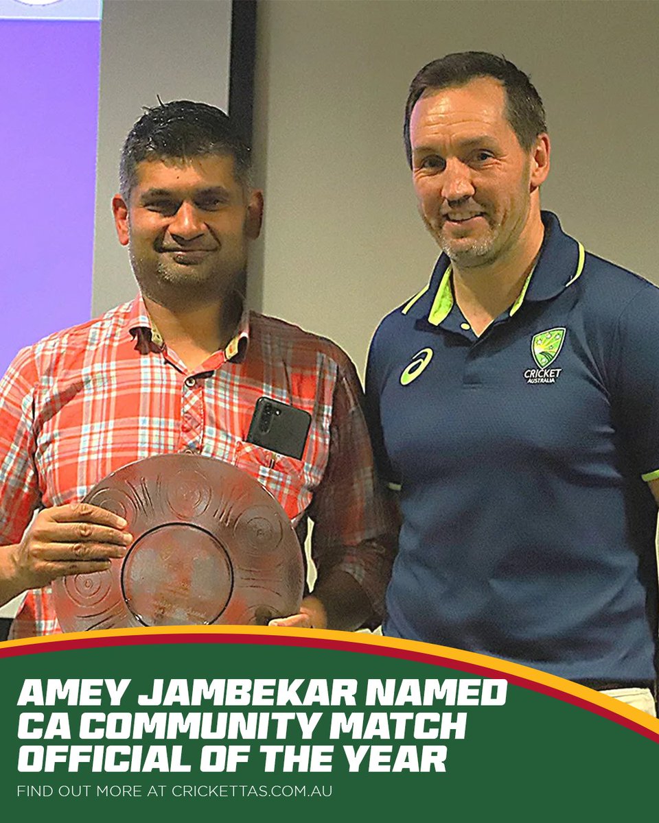 With his recent national recognition, Amey Jambekar stands as a shining example of how one person's dedication can make a lasting impact on the sport they love!

Details: bit.ly/4mp7M51
